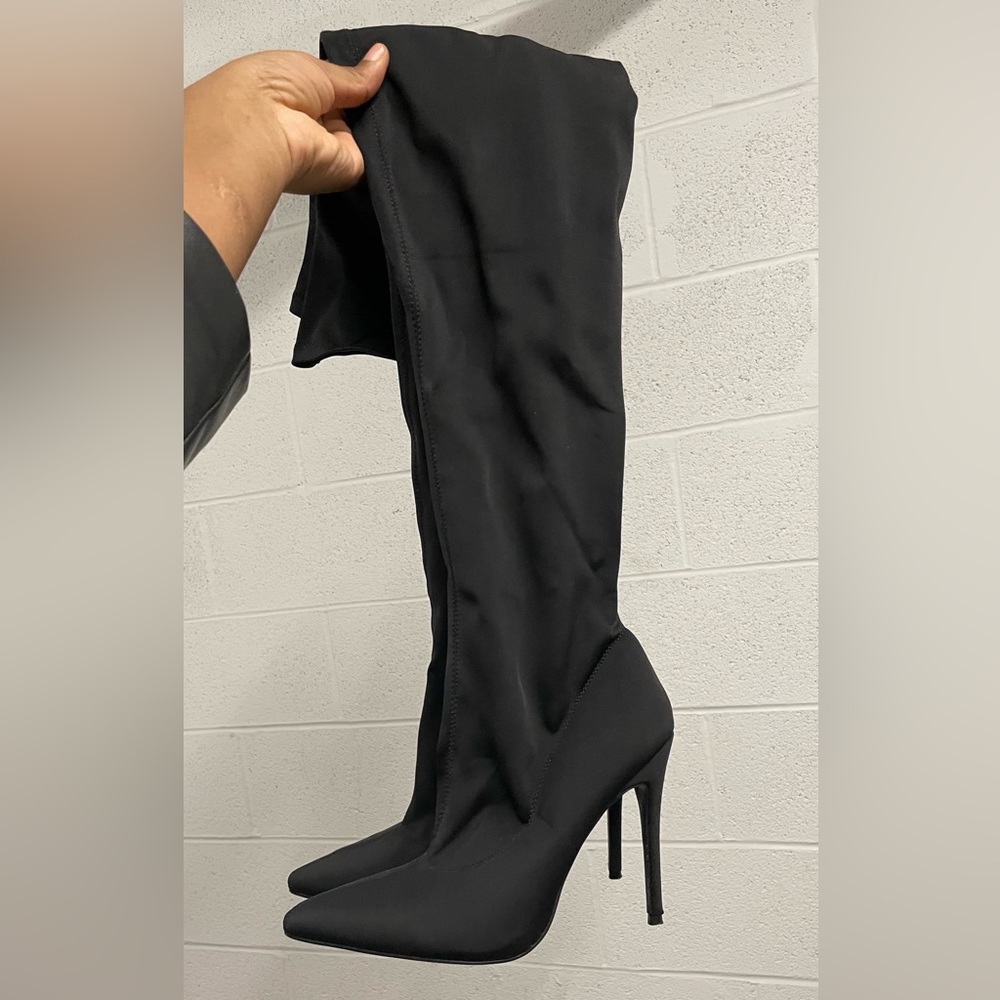 EGO Official Black Thigh / Knee High Boots